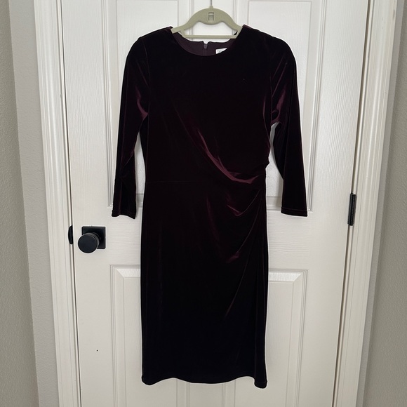 LIKE NEW Eliza J Velvet Cocktail Dress - Picture 5 of 6